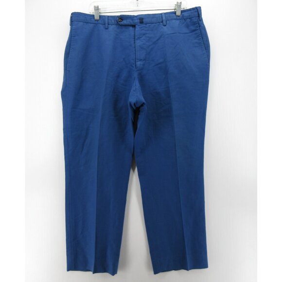 Incotex Pants 38 Chinolino Linen Blend Trousers Standard Fit 38X28 - Picture 1 of 14